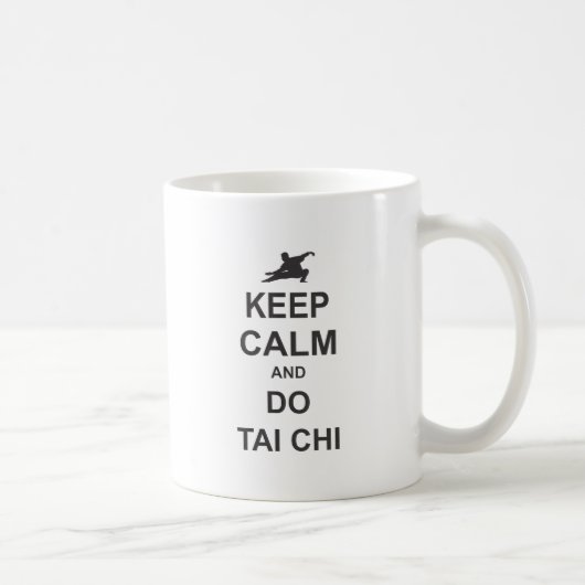 keep Calm and do Tai Chi コーヒーマグカップ (右)