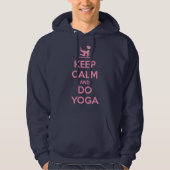 Keep Calm and Do Yoga パーカ (正面)
