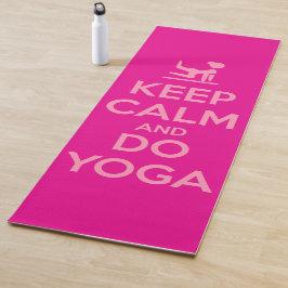 Keep Calm and Do Yoga ヨガマット