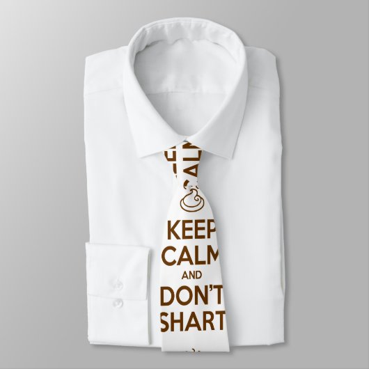 Keep Calm and Don't Shart ネクタイ (タイ)