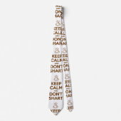 Keep Calm and Don't Shart ネクタイ (正面)