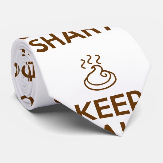 Keep Calm and Don't Shart ネクタイ (ロール)