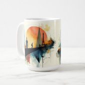 Keep Calm and Drink Coffee Mug コーヒーマグカップ (正面左)