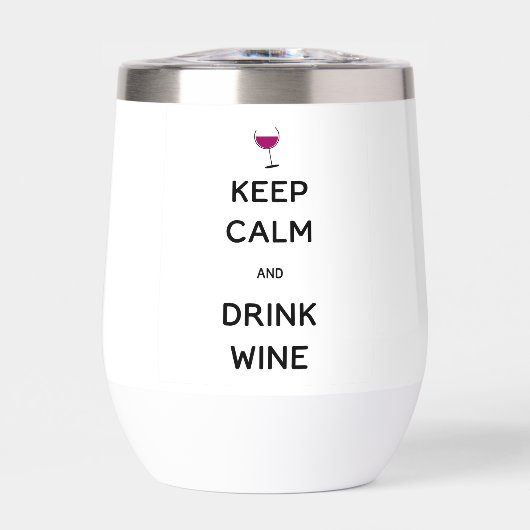 Keep Calm and Drink Wine  (正面)