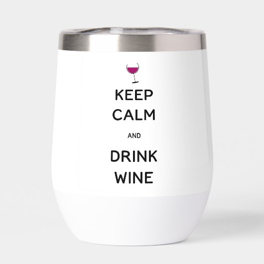 Keep Calm and Drink Wine  (背面)
