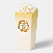 Keep calm and eat フェイバーボックス (はじけた状態)