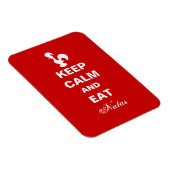 Keep Calm and Eat Natas Flexible magnet. マグネット (右側)