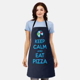 Keep Calm and Eat Pizza 1 エプロン