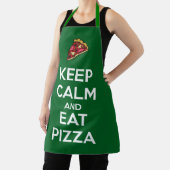 Keep Calm and Eat Pizza 2 エプロン (インサイチュ)