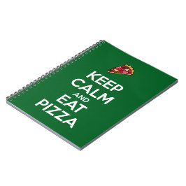 Keep Calm and Eat Pizza 2 ノートブック