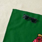 Keep Calm and Eat Pizza 2 ビーチタオル (インサイチュ)