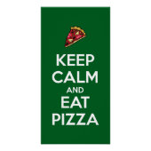 Keep Calm and Eat Pizza 2 ポスター (正面)