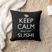 Keep Calm And Eat Sushi クッション (ブランケット)