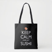 Keep Calm And Eat Sushi トートバッグ (正面)