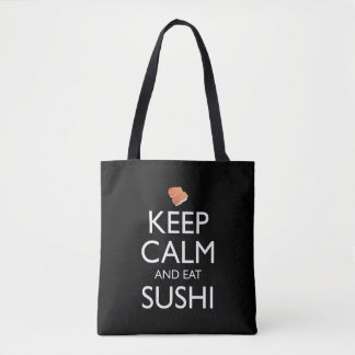 Keep Calm And Eat Sushi トートバッグ