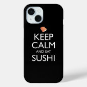 Keep Calm And Eat Sushi Case-Mate iPhoneケース (裏面)