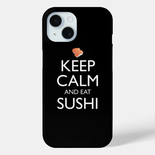 Keep Calm And Eat Sushi Case-Mate iPhoneケース (裏面)