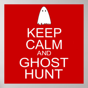 Keep Calm and Ghost Hunt (Parody) ポスター