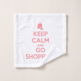 Keep Calm and Go Shopping バスタオルセット