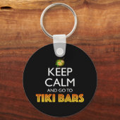 Keep Calm And Go To Tiki Bars キーホルダー (正面)