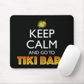 Keep Calm And Go To Tiki Bars マウスパッド (マウス)