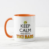 Keep Calm And Go To Tiki Bars マグカップ (左)