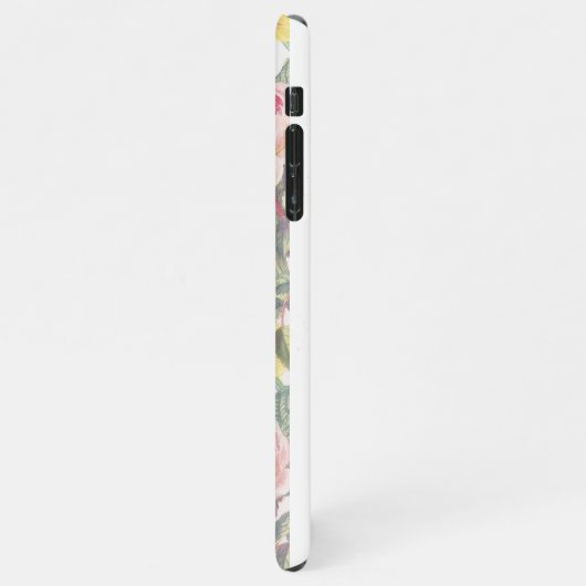 Keep calm and gratitude phrase iPhoneケース (左側)