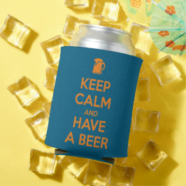 Keep Calm and Have a Beer 缶クーラー