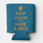 Keep Calm and Have a Beer 缶クーラー (裏面)