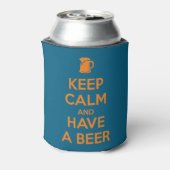 Keep Calm and Have a Beer 缶クーラー (缶裏面)