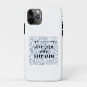 Keep calm and keep calm Case-Mate iPhoneケース (裏面)