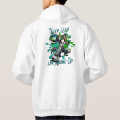 Keep Calm and Kroko-On – Style mit Biss パーカ (裏面)