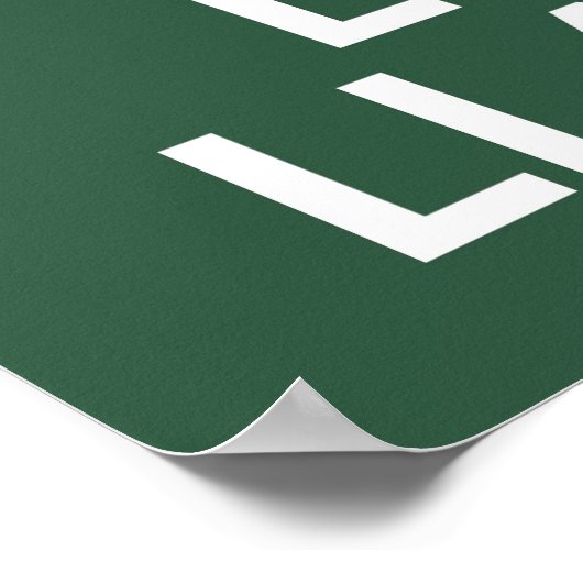 Keep Calm and Love Llamas print or poster ポスター (角)