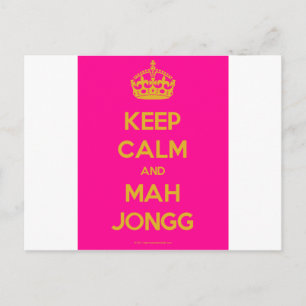 Keep-Calm-And-Mah-Jongg.pdf ポストカード