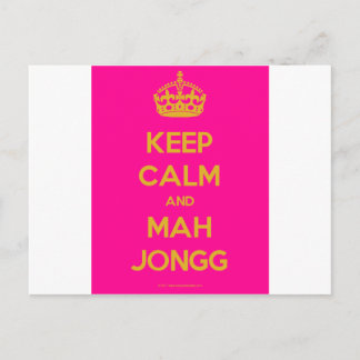 Keep-Calm-And-Mah-Jongg.pdf ポストカード