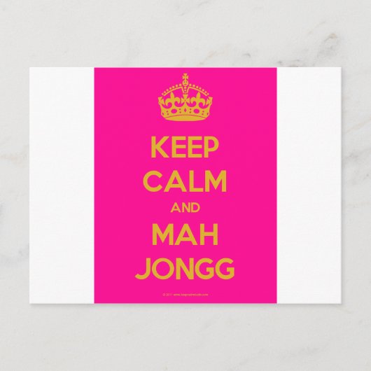 Keep-Calm-And-Mah-Jongg.pdf ポストカード (正面)