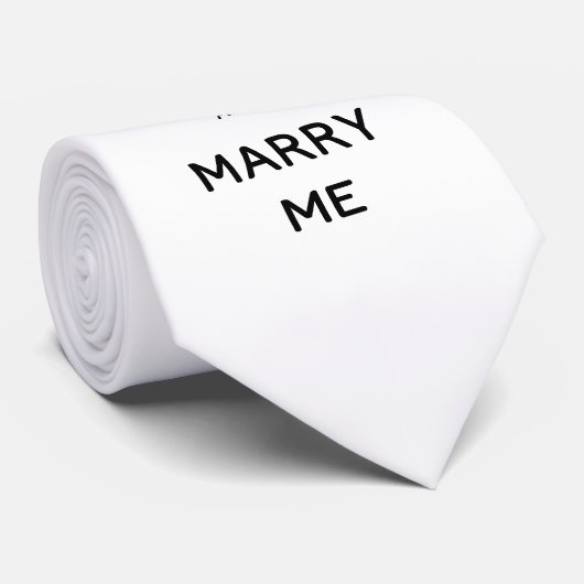 Keep Calm and Marry Me Diamond Ring ネクタイ (ロール)