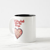 Keep Calm And Mother On Always Mom Life ツートーンマグカップ (正面左)