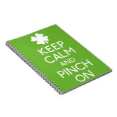 Keep Calm and Pinch On ノートブック (右側)