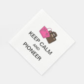 KEEP CALM AND PIONEER PAPER  スタンダードランチョンナプキン (角)