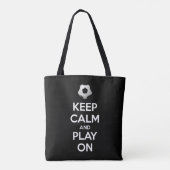 Keep Calm and Play On トートバッグ (裏面)