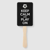 Keep Calm and Play On ハンドファン (裏面)
