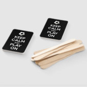 Keep Calm and Play On ハンドファン (組立なし)