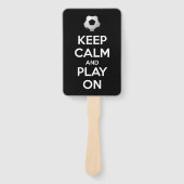 Keep Calm and Play On ハンドファン (正面)