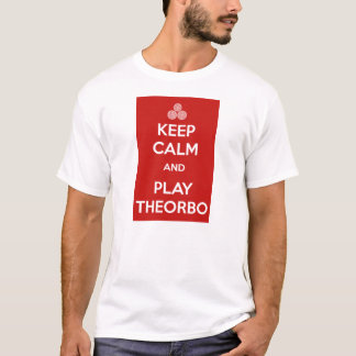 Keep calm and play theorbo tシャツ