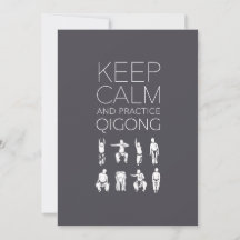 Keep Calm and Practice Qigong