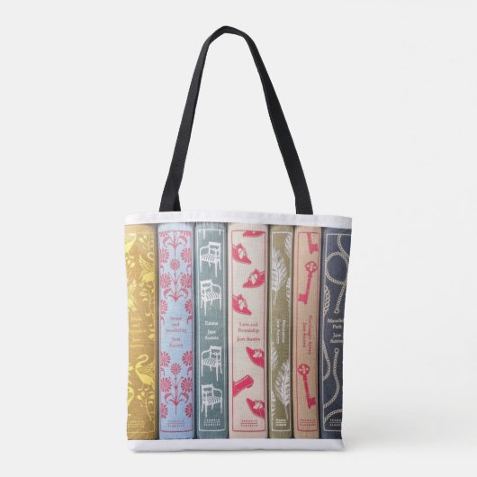 Keep calm and read Jane Austen  トートバッグ (裏面)