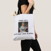 Keep calm and read Jane Austen  トートバッグ (クローズアップ)