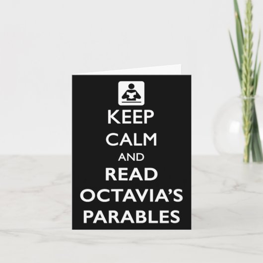 Keep Calm And Read Parables  カード (正面)