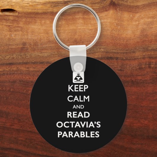 Keep Calm And Read Parables  キーホルダー (正面)